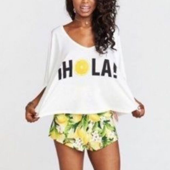 COPY - Show Me Your Mumu Hola! Billy Bob Chop Top - Picture 3 of 6